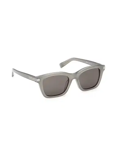 Zegna Men's 54MM Square Sunglasses - Grey | Thumbnail 8 Zegna Men's 54MM Square Sunglasses - Grey | Thumbnail 8