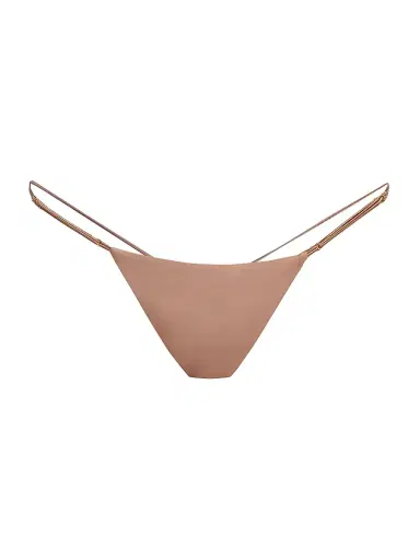 Kiki de Montparnasse Women's Echauffe G-String Thong - Caf | Thumbnail 1 Kiki de Montparnasse Women's Echauffe G-String Thong - Caf | Thumbnail 1