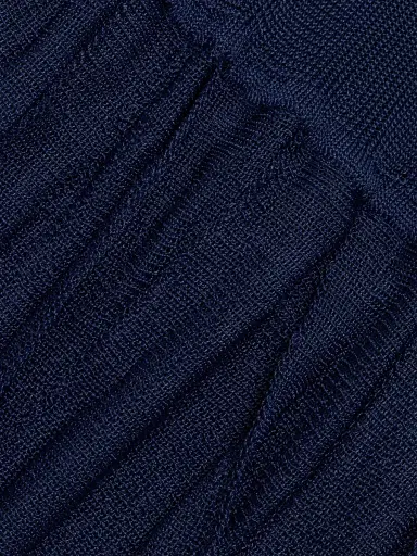 Et Ochs Women's Anslie Knit Tiered Midi-Dress - Midnight | Thumbnail 7 Et Ochs Women's Anslie Knit Tiered Midi-Dress - Midnight | Thumbnail 7