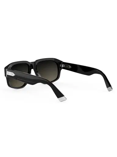 Dior Men's Tailoring N1I 57MM Geometric Sunglasses - Black | Thumbnail 4 Dior Men's Tailoring N1I 57MM Geometric Sunglasses - Black | Thumbnail 4