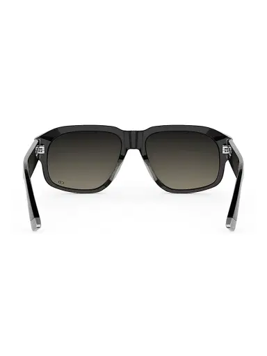 Dior Men's Tailoring N1I 57MM Geometric Sunglasses - Black | Thumbnail 5 Dior Men's Tailoring N1I 57MM Geometric Sunglasses - Black | Thumbnail 5
