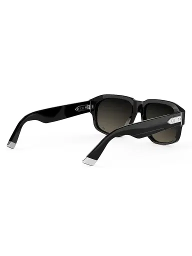 Dior Men's Tailoring N1I 57MM Geometric Sunglasses - Black | Thumbnail 6 Dior Men's Tailoring N1I 57MM Geometric Sunglasses - Black | Thumbnail 6