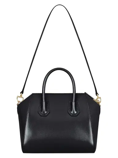 Givenchy Women's Small Antigona Top Handle Bag in Box Leather - Black | Thumbnail 3 Givenchy Women's Small Antigona Top Handle Bag in Box Leather - Black | Thumbnail 3