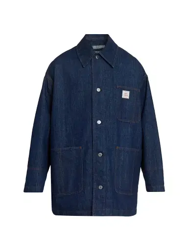 AMI PARIS Men's Worker Denim Jacket | Thumbnail 1 AMI PARIS Men's Worker Denim Jacket | Thumbnail 1