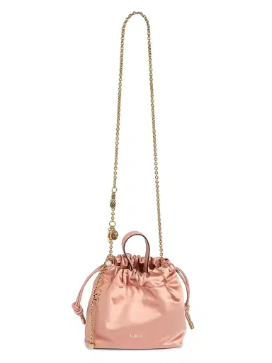 Chloé Women's Icons Mini Satin Clutch Bag - Summery Beige | Thumbnail 7 Chloé Women's Icons Mini Satin Clutch Bag - Summery Beige | Thumbnail 7