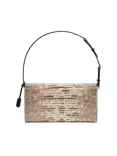 Valentino Garavani Women's Devain Shoulder Bag in Tejus - Light Brown | Thumbnail 4 Valentino Garavani Women's Devain Shoulder Bag in Tejus - Light Brown | Thumbnail 4