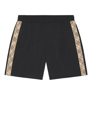 Burberry Seb Check Tape Swim Shorts | Thumbnail 5 Burberry Seb Check Tape Swim Shorts | Thumbnail 5