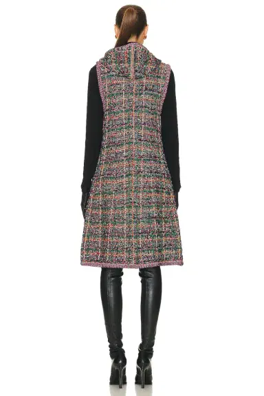 Chanel Chanel Tweed Hooded Knit Cardigan | Thumbnail 3 Chanel Chanel Tweed Hooded Knit Cardigan | Thumbnail 3