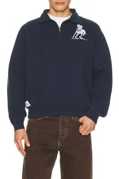 ONE OF THESE DAYS Running Horse Quarter Zip | Thumbnail 3 ONE OF THESE DAYS Running Horse Quarter Zip | Thumbnail 3