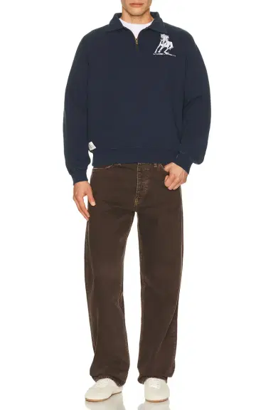 ONE OF THESE DAYS Running Horse Quarter Zip | Thumbnail 5 ONE OF THESE DAYS Running Horse Quarter Zip | Thumbnail 5