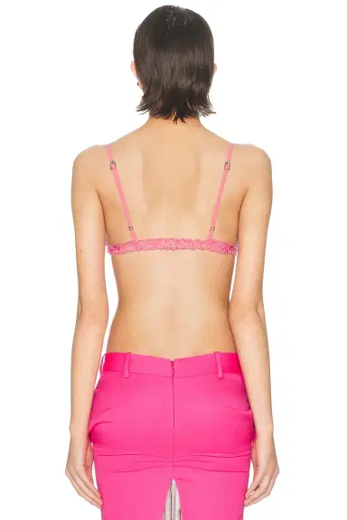 The Attico Bow Lace Bra | Thumbnail 3 The Attico Bow Lace Bra | Thumbnail 3
