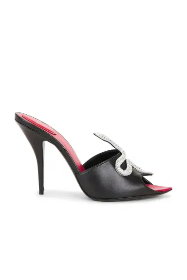 Valentino Garavani VG Coeur Vipere 105 Mule | Thumbnail 1 Valentino Garavani VG Coeur Vipere 105 Mule | Thumbnail 1