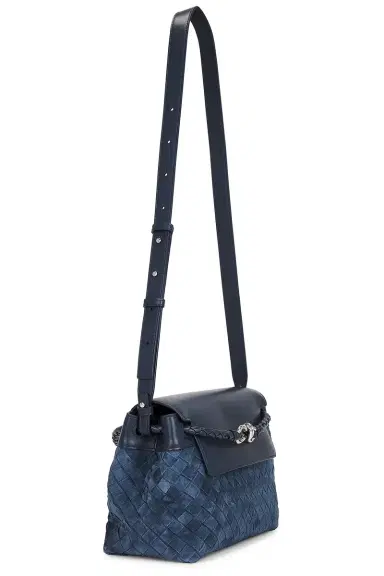 Bottega Veneta Intr.15 Light Suede Avenue Borsa Satchel | Thumbnail 4 Bottega Veneta Intr.15 Light Suede Avenue Borsa Satchel | Thumbnail 4