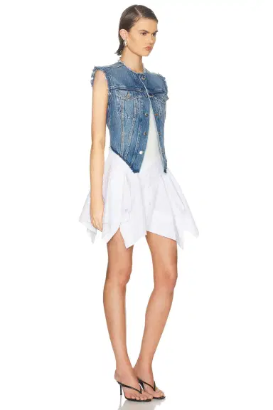 Alexander Wang Prestyle Combo Vest Dress | Thumbnail 2 Alexander Wang Prestyle Combo Vest Dress | Thumbnail 2