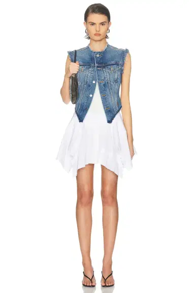 Alexander Wang Prestyle Combo Vest Dress | Thumbnail 1 Alexander Wang Prestyle Combo Vest Dress | Thumbnail 1