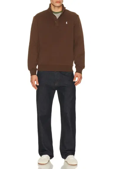 Polo Ralph Lauren Long Sleeve Double Knit Tech Snap Mocknock Pullover | Thumbnail 5 Polo Ralph Lauren Long Sleeve Double Knit Tech Snap Mocknock Pullover | Thumbnail 5