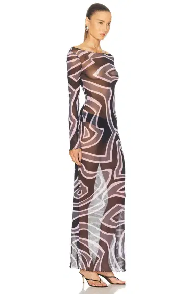 PUCCI Long Sleeve Dress | Thumbnail 2 PUCCI Long Sleeve Dress | Thumbnail 2