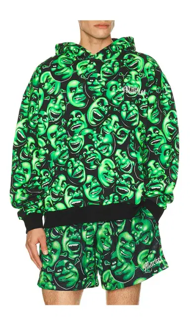 Market x Shrek All Over Print Hoodie | Thumbnail 1 Market x Shrek All Over Print Hoodie | Thumbnail 1
