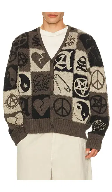 AllSaints Barker Cardigan | Thumbnail 1 AllSaints Barker Cardigan | Thumbnail 1