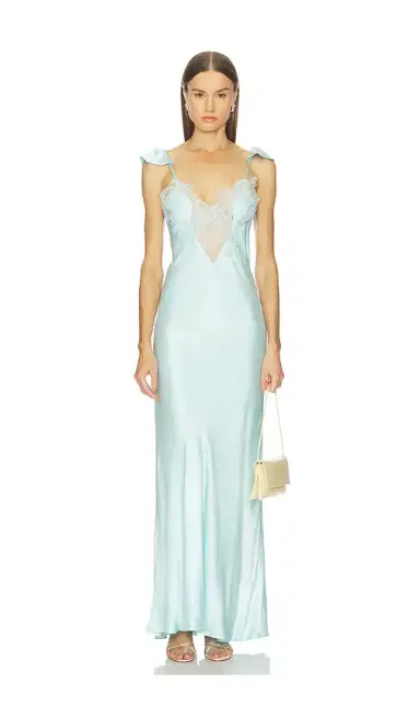 Bardot Ivy Lace Detail Maxi Dress | Thumbnail 1 Bardot Ivy Lace Detail Maxi Dress | Thumbnail 1