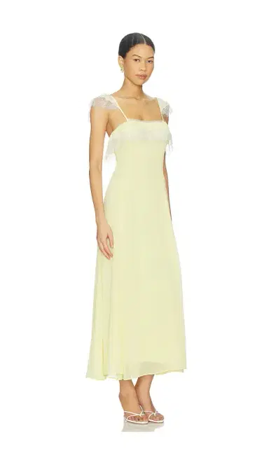 Bardot Arlia Lace Trim Maxi Dress | Thumbnail 2 Bardot Arlia Lace Trim Maxi Dress | Thumbnail 2