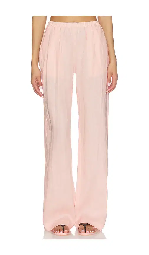Linen Low Waist Day Pant Linen Low Waist Day Pant