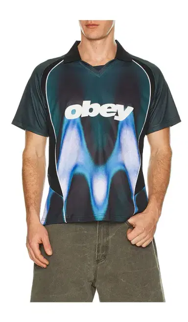Obey Blurred Soccer Jersey | Thumbnail 1 Obey Blurred Soccer Jersey | Thumbnail 1