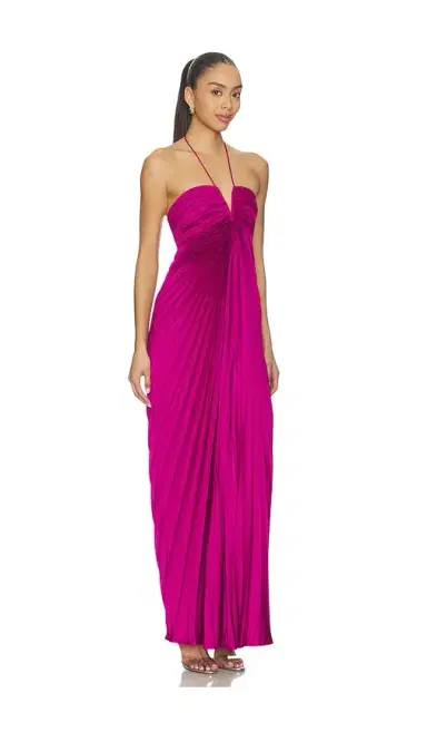 AMUR Ionea Pleated Gown | Thumbnail 2 AMUR Ionea Pleated Gown | Thumbnail 2