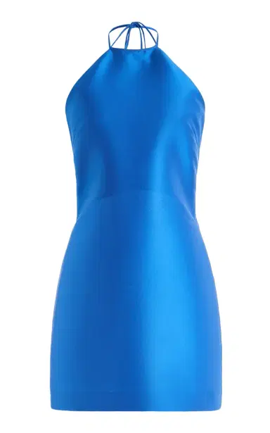 BERNADETTE Francine Silk-Blend Mini Dress | Thumbnail 1 BERNADETTE Francine Silk-Blend Mini Dress | Thumbnail 1