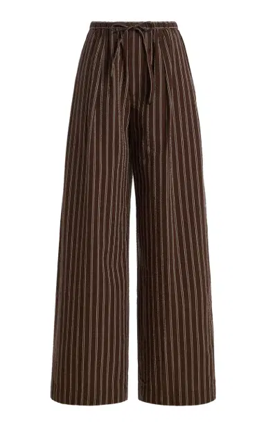 Closed Cotton Seersucker Wide-Leg Pants | Thumbnail 6 Closed Cotton Seersucker Wide-Leg Pants | Thumbnail 6
