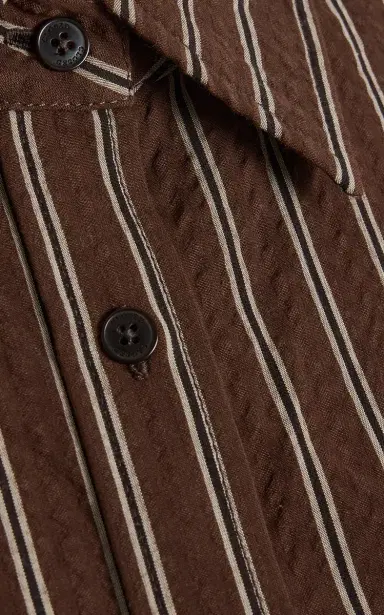 CLOSED Cotton Seersucker Shirt | Thumbnail 5 CLOSED Cotton Seersucker Shirt | Thumbnail 5