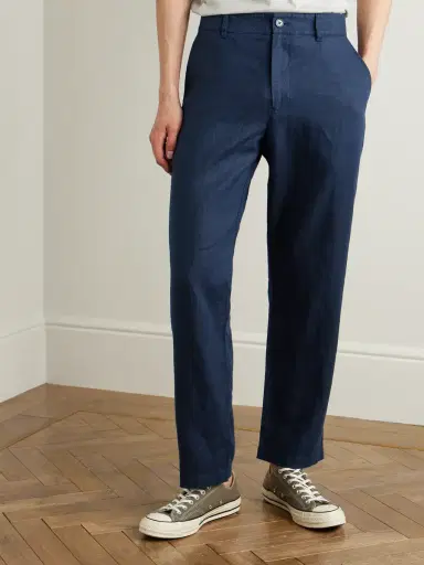 NN07 Aden 1454 Straight-Leg Linen Suit Trousers - Men | Thumbnail 3 NN07 Aden 1454 Straight-Leg Linen Suit Trousers - Men | Thumbnail 3