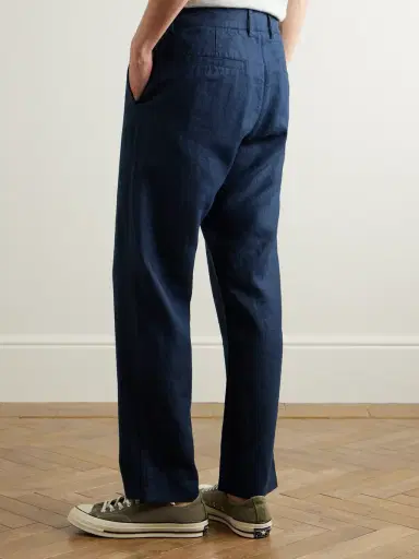 NN07 Aden 1454 Straight-Leg Linen Suit Trousers - Men | Thumbnail 4 NN07 Aden 1454 Straight-Leg Linen Suit Trousers - Men | Thumbnail 4