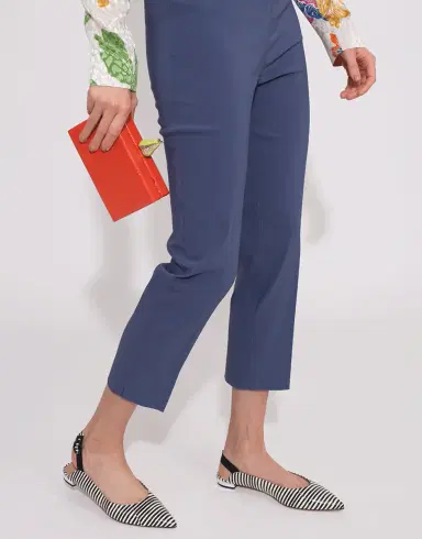 AVENUE MONTAIGNE Brigitte Straight Leg Side Slit Pant | Thumbnail 2 AVENUE MONTAIGNE Brigitte Straight Leg Side Slit Pant | Thumbnail 2