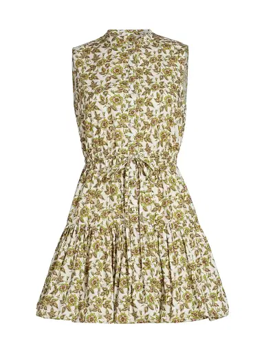 DEREK LAM 10 CROSBY Women's Briar Floral Cotton Minidress | Thumbnail 1 DEREK LAM 10 CROSBY Women's Briar Floral Cotton Minidress | Thumbnail 1