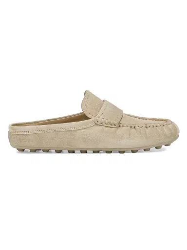 Vince Women's Berkley Driver Suede Mules - Dune | Thumbnail 1 Vince Women's Berkley Driver Suede Mules - Dune | Thumbnail 1