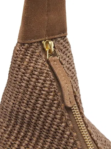Mansur Gavriel Women's Candy Raffia Hobo Bag - Anise | Thumbnail 5 Mansur Gavriel Women's Candy Raffia Hobo Bag - Anise | Thumbnail 5