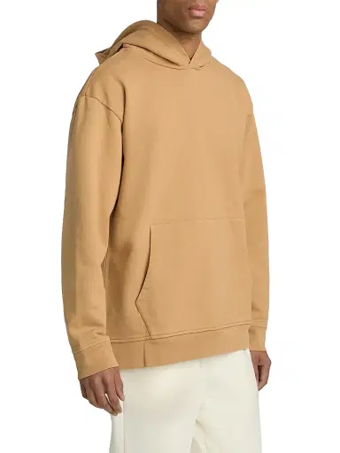 Saks Fifth Avenue Men's Foundation Fleece Hoodie - Mocha Meringue | Thumbnail 4 Saks Fifth Avenue Men's Foundation Fleece Hoodie - Mocha Meringue | Thumbnail 4