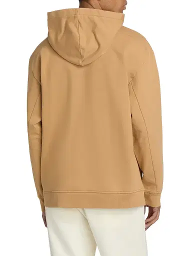 Saks Fifth Avenue Men's Foundation Fleece Hoodie - Mocha Meringue | Thumbnail 5 Saks Fifth Avenue Men's Foundation Fleece Hoodie - Mocha Meringue | Thumbnail 5