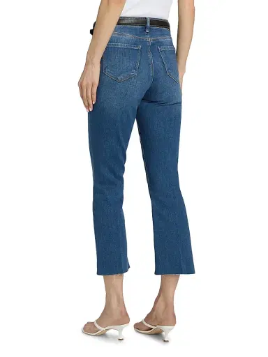 L'Agence Women's Kendra Crop Flare Jeans - Authentique - Size 32 | Thumbnail 5 L'Agence Women's Kendra Crop Flare Jeans - Authentique - Size 32 | Thumbnail 5
