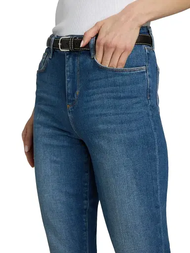 L'Agence Women's Kendra Crop Flare Jeans - Authentique - Size 32 | Thumbnail 6 L'Agence Women's Kendra Crop Flare Jeans - Authentique - Size 32 | Thumbnail 6