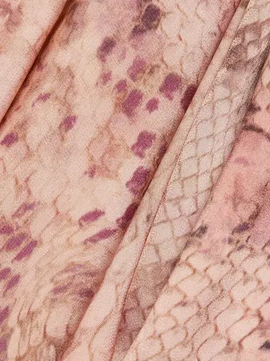 Ba&sh Women's Ciria Snakeskin-Print Maxi Skirt - Rose - Size Large | Thumbnail 7 Ba&sh Women's Ciria Snakeskin-Print Maxi Skirt - Rose - Size Large | Thumbnail 7