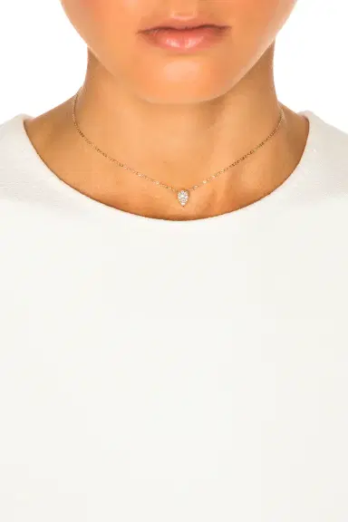 CARBON & HYDE Diamond Drop Chain Choker | Thumbnail 2 CARBON & HYDE Diamond Drop Chain Choker | Thumbnail 2