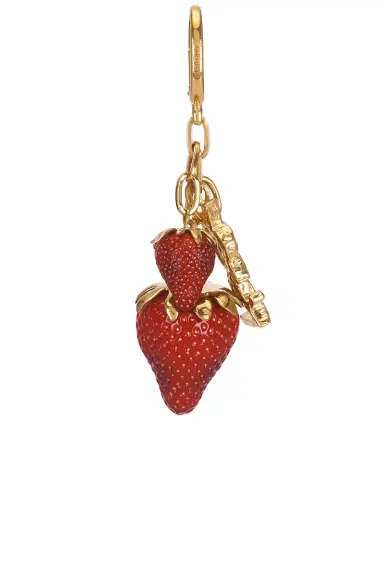 Saint Laurent Porte Clefs Fraises Charm | Thumbnail 4 Saint Laurent Porte Clefs Fraises Charm | Thumbnail 4