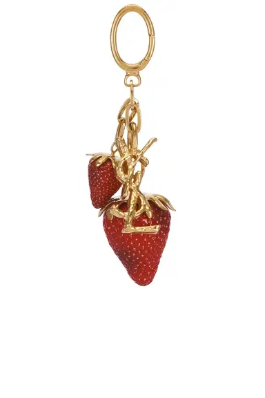 Saint Laurent Porte Clefs Fraises Charm | Thumbnail 1 Saint Laurent Porte Clefs Fraises Charm | Thumbnail 1