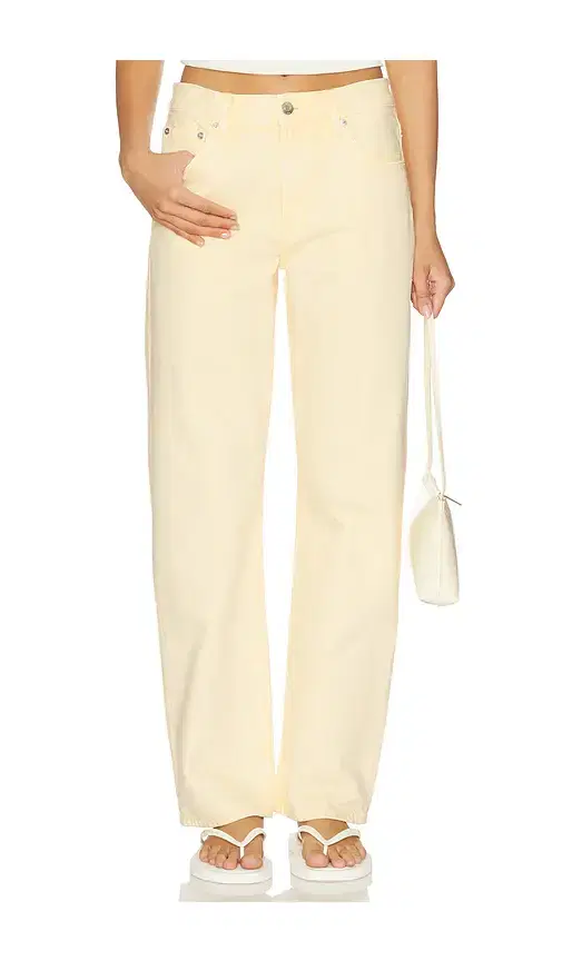 Lexi Mid Rise Bowed Straight Jeans Lexi Mid Rise Bowed Straight Jeans