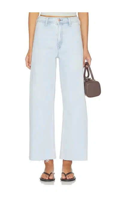 Pistola Penny Crop High Rise Wide Leg Jeans | Thumbnail 1 Pistola Penny Crop High Rise Wide Leg Jeans | Thumbnail 1