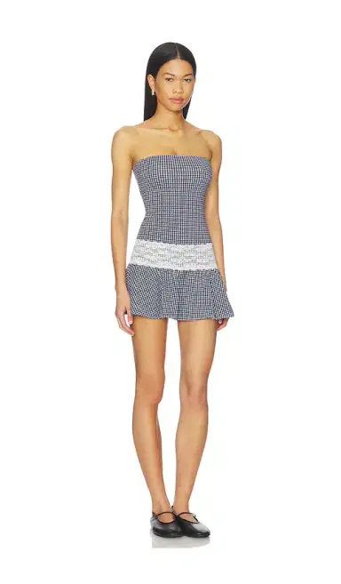 Frankies Bikinis Mirage Cotton Jersey Mini Dress | Thumbnail 2 Frankies Bikinis Mirage Cotton Jersey Mini Dress | Thumbnail 2