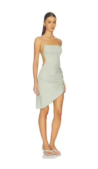 ALL THE WAYS Talon Asymmetrical Mini Dress | Thumbnail 2 ALL THE WAYS Talon Asymmetrical Mini Dress | Thumbnail 2