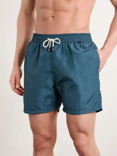 Rubinacci Straight-Leg Swim Shorts - Men | Thumbnail 2 Rubinacci Straight-Leg Swim Shorts - Men | Thumbnail 2
